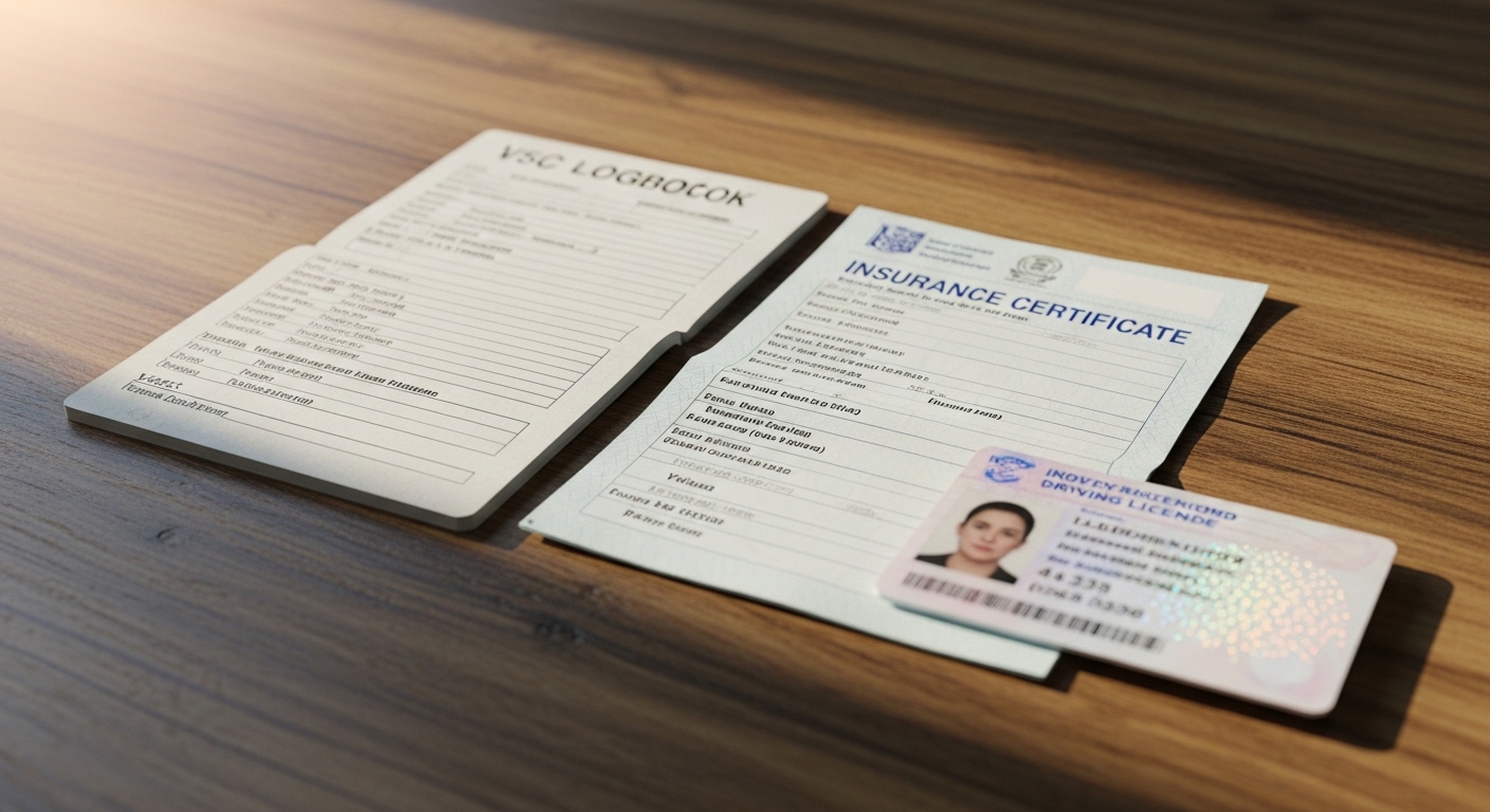 V5C logbook insurance certificate and driving licence needed for impound release